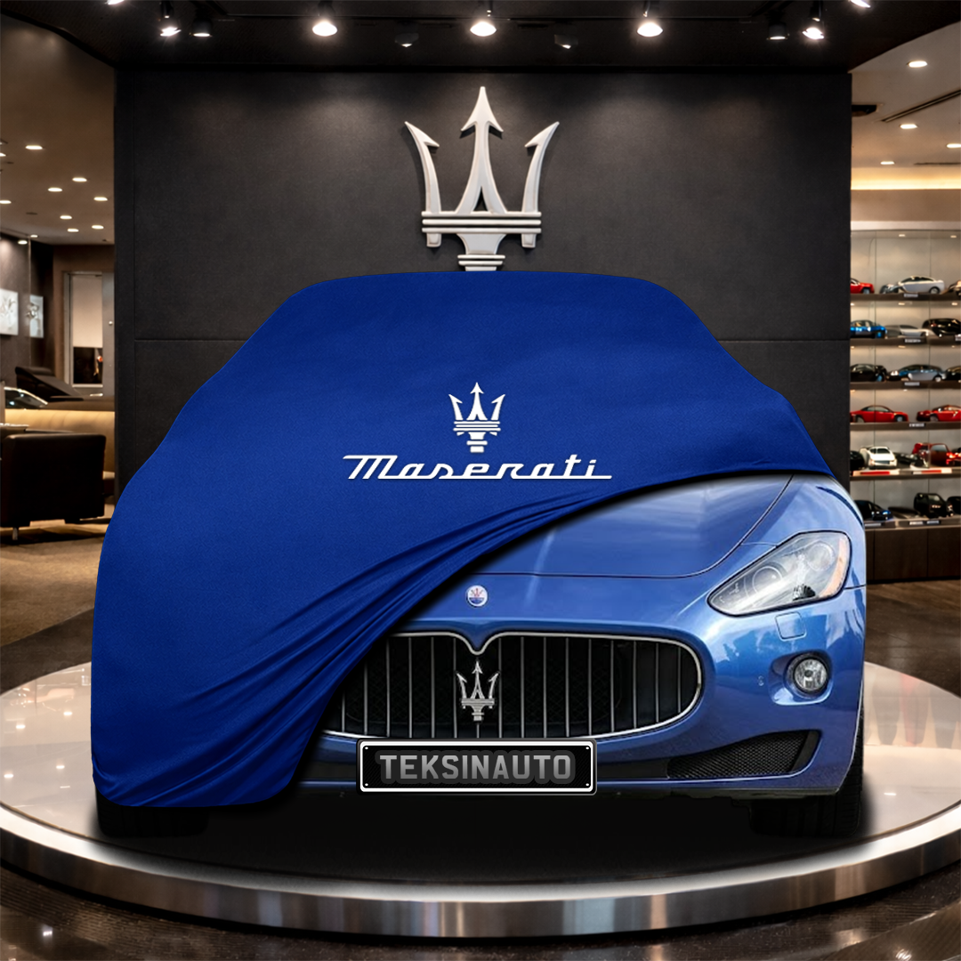 MASERATİ GRANCABRİO M145 (2018-2020) Custom Fit Indoor Car Cover Soft Stretch Black Gray Blue Red Dust Protection Garage Cover Laser Cut + Bag