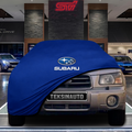 Subaru Forester 2 (2002 - 2008)  Custom Fit Indoor Car Cover Soft Stretch Black Gray Blue Red Dust Protection Garage Cover Laser Cut + Bag