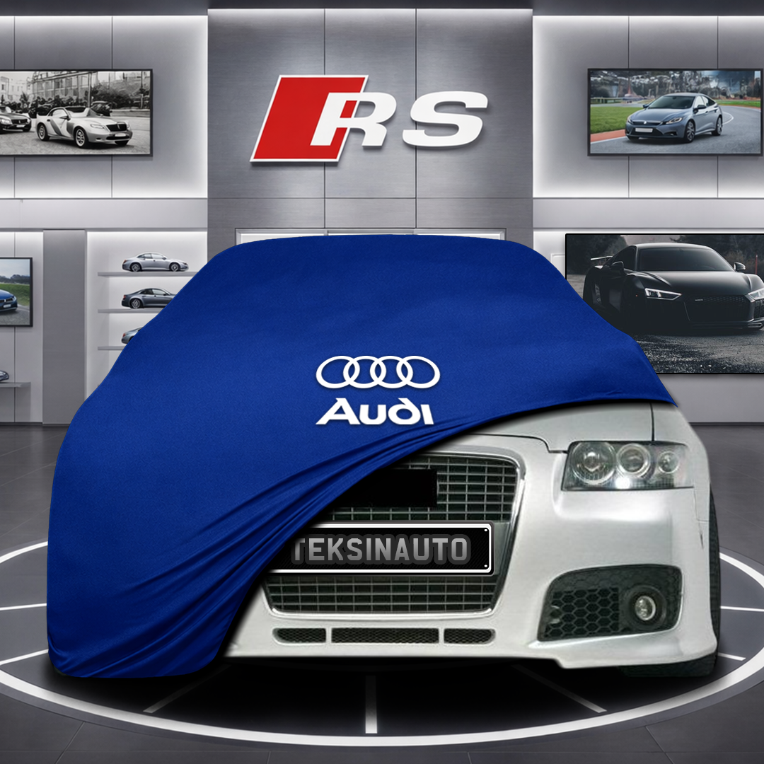 AUDİ A4 AVANT B6 8E Custom Fit Indoor Car Cover Soft Stretch Black Gray Blue Red Dust Protection Garage Cover Laser Cut + Bag