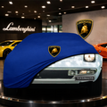 Lamborghini Urraco (1972-1981) Custom Fit Indoor Car Cover Soft Stretch Black Gray Blue Red Dust Protection Garage Cover Laser Cut + Bag