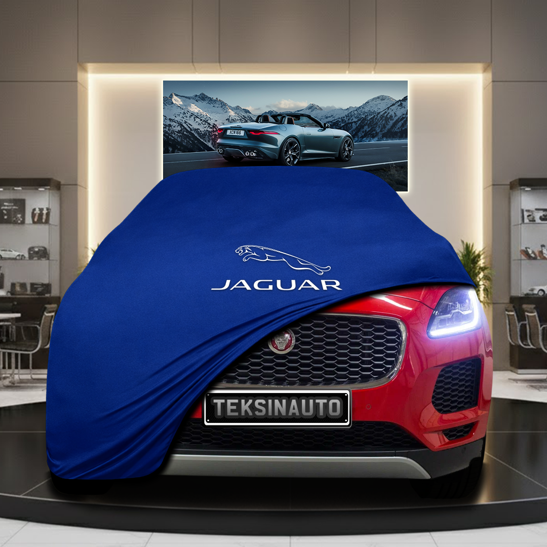 Jaguar E-PACE Custom Fit Indoor Car Cover Soft Stretch Black Gray Blue Red Dust Protection Garage Cover Laser Cut + Bag