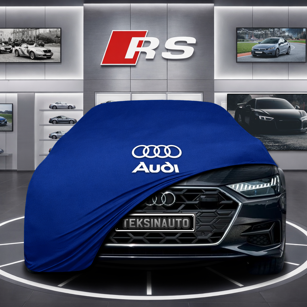 AUDİ A7 C8 Custom Fit Indoor Car Cover Soft Stretch Black Gray Blue Red Dust Protection Garage Cover Laser Cut + Bag