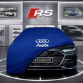 AUDİ A7 C8 Custom Fit Indoor Car Cover Soft Stretch Black Gray Blue Red Dust Protection Garage Cover Laser Cut + Bag