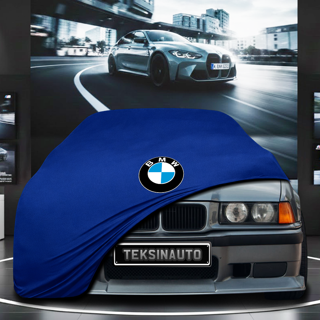BMW 3 E36 COMPACT (1991-1998) Custom Fit Indoor Car Cover Soft Stretch Black Gray Blue Red Dust Protection Garage Cover Laser Cut + Bag