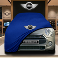 MİNİ COOPER HATCH F55 Custom Fit Indoor Car Cover Soft Stretch Black Gray Blue Red Dust Protection Garage Cover Laser Cut + Bag