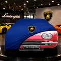 Lamborghini 400 GT (1965-1968) Indoor Car Cover Custom Fit, Black, Gray, Blue, Red Color