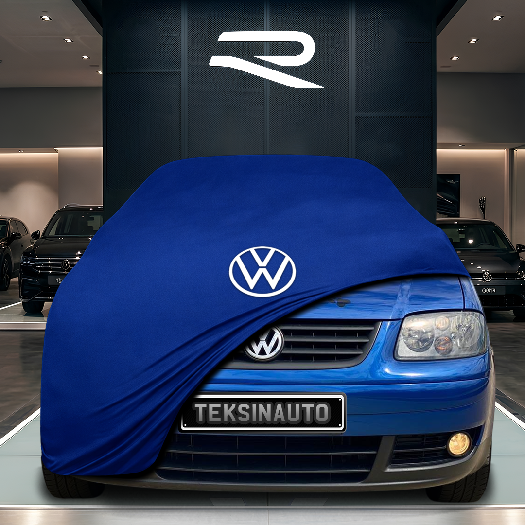 Volkswagen Caddy 3 (2003-2010) Custom Fit Indoor Car Cover Soft Stretch Black Gray Blue Red Dust Protection Garage Cover Laser Cut + Bag