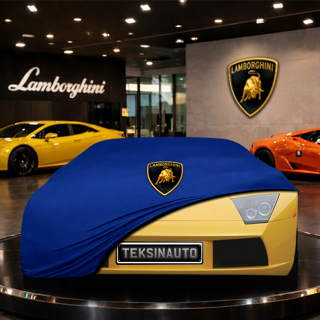Lamborghini Murcielago (2001-2006) Custom Fit Indoor Car Cover Soft Stretch Black Gray Blue Red Dust Protection Garage Cover Laser Cut + Bag