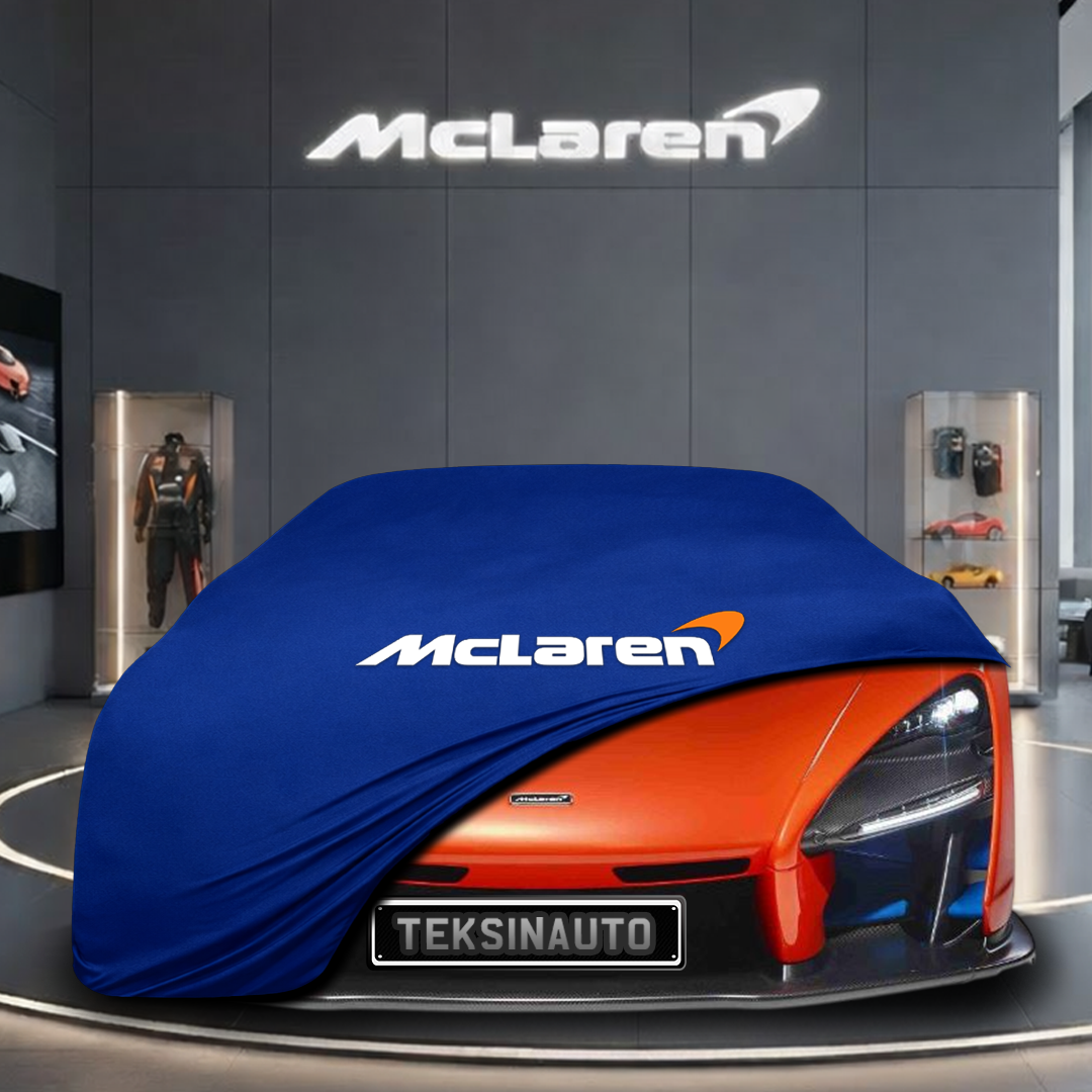 McLaren Senna (2018-) Custom Fit Indoor Car Cover Soft Stretch Black Gray Blue Red Dust Protection Garage Cover Laser Cut + Bag