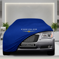 CHRYSLER-300-2(2011-) Custom Fit Indoor Car Cover Soft Stretch Black Gray Blue Red Dust Protection Garage Cover Laser Cut + Bag