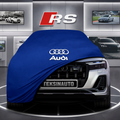 AUDİ Q7 4M 2024- Custom Fit Indoor Car Cover Soft Stretch Black Gray Blue Red Dust Protection Garage Cover Laser Cut + Bag