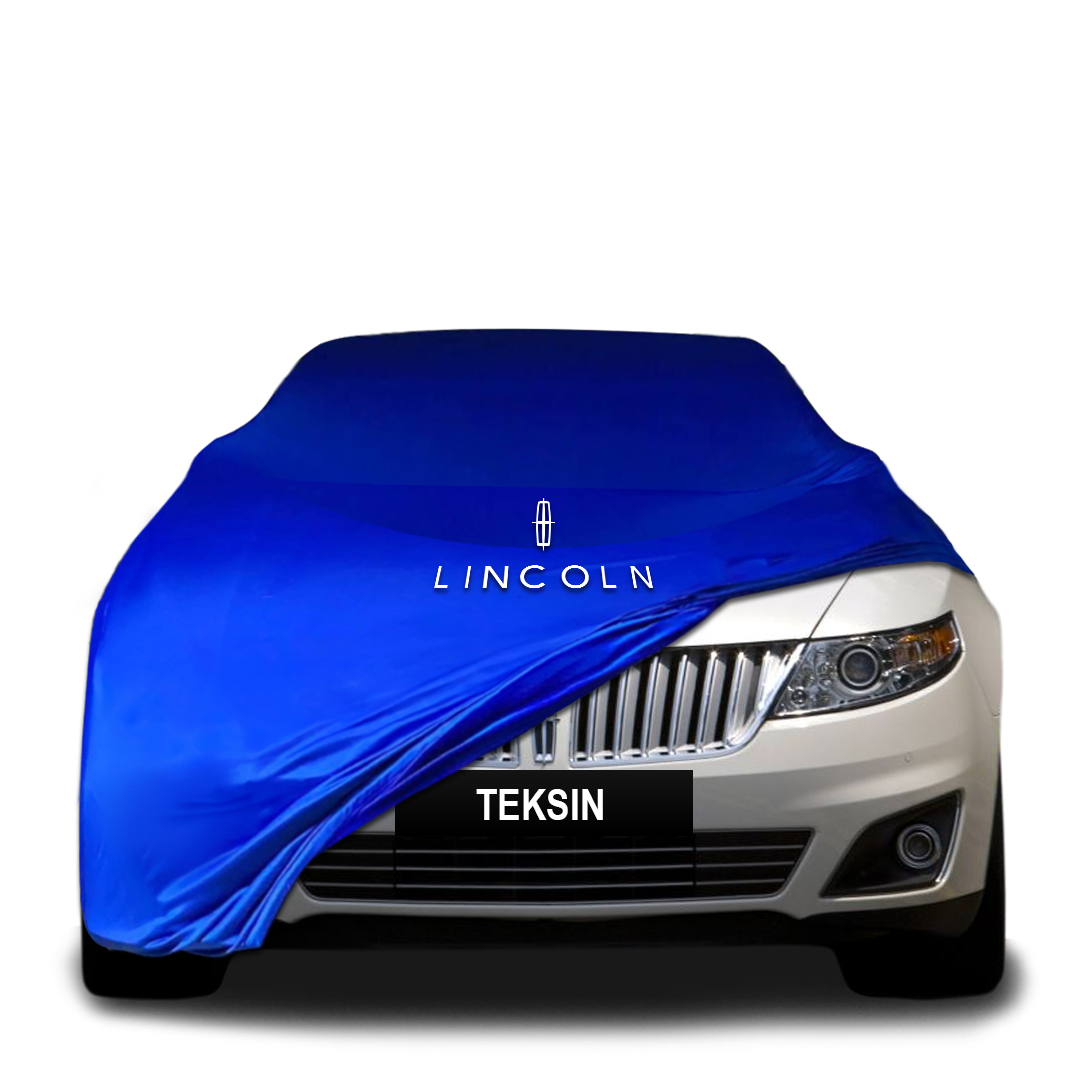 Lincoln MKS (2009–2016) Indoor Car Cover Custom Fit, Black, Gray, Blue, Red Color
