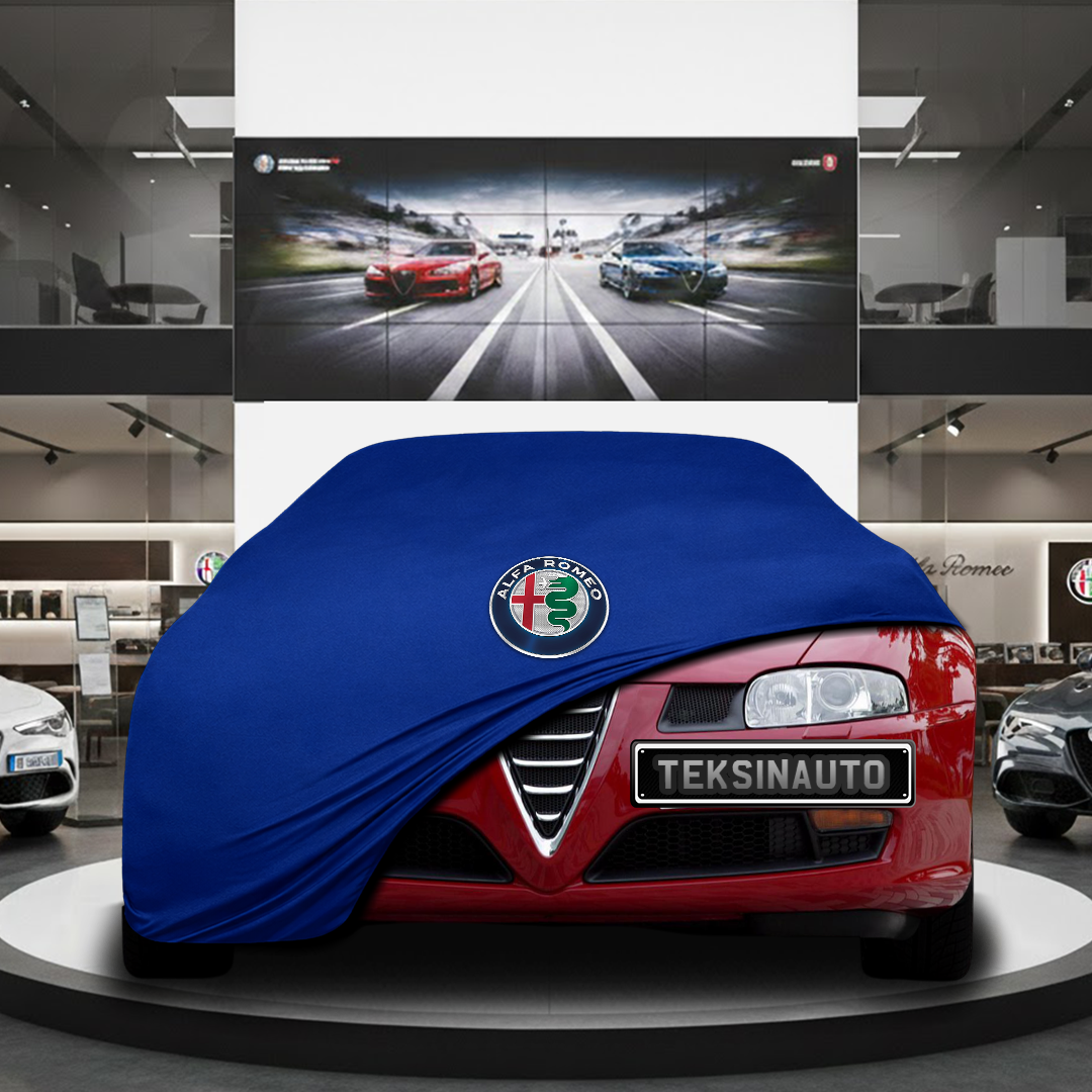Alfa Romeo GT Coupe (2003-2010) Custom Fit Indoor Car Cover Soft Stretch Black Gray Blue Red Dust Protection Garage Cover Laser Cut + Bag