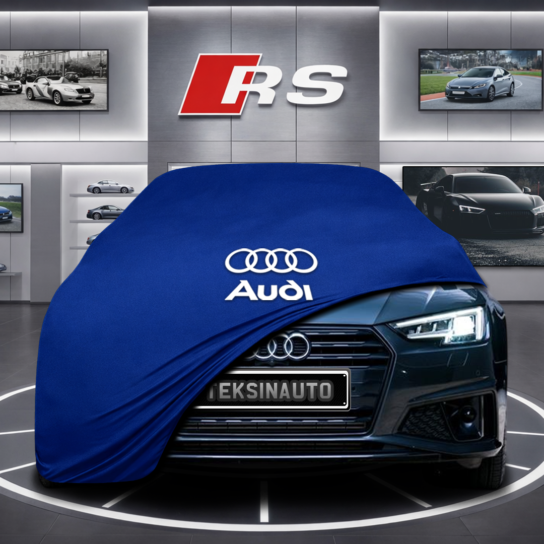 AUDİ A4 ALLROAD B9 8W Custom Fit Indoor Car Cover Soft Stretch Black Gray Blue Red Dust Protection Garage Cover Laser Cut + Bag