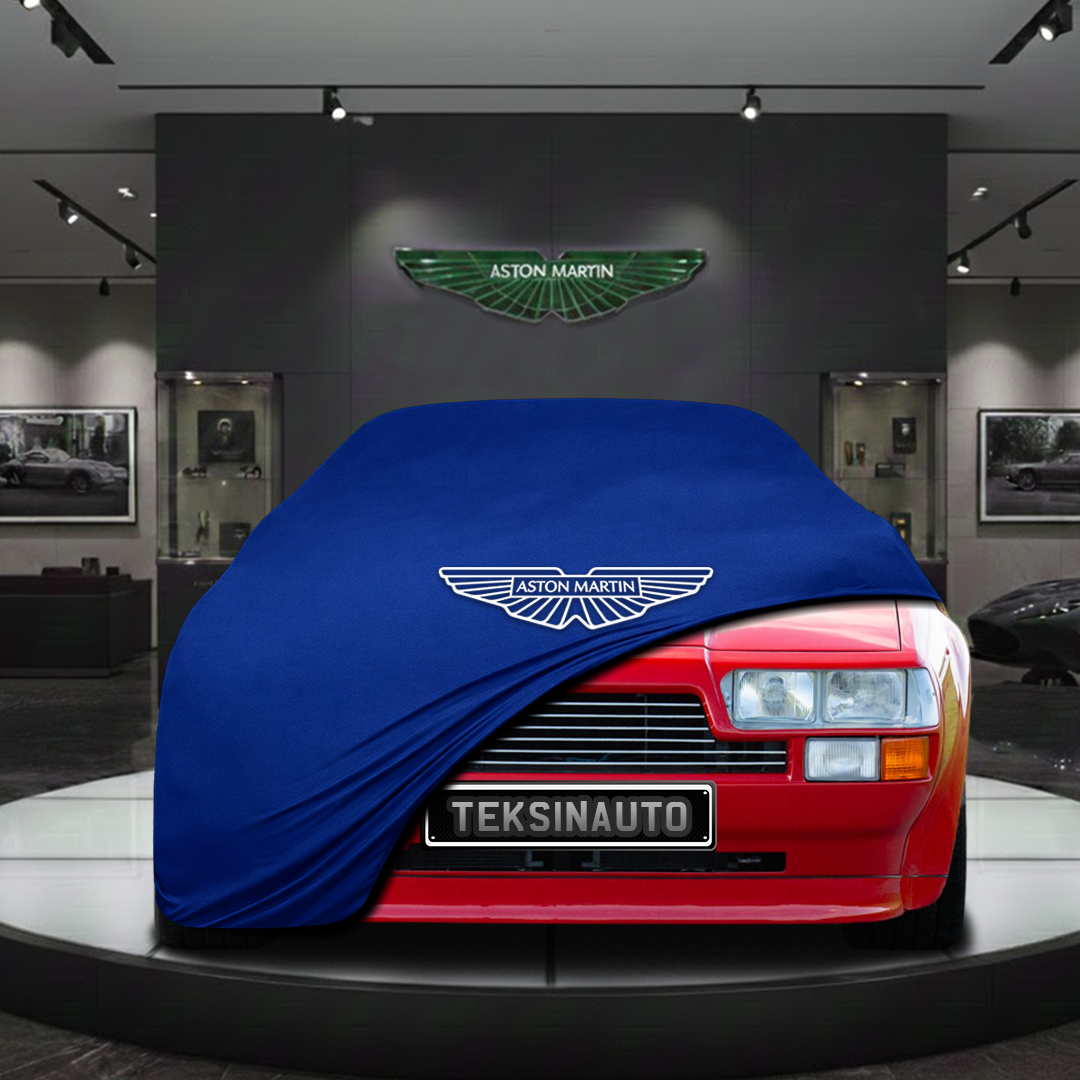 ASTON MARTİN ZAGATO VANTAGE 1986-1989 Custom Fit Indoor Car Cover Soft Stretch Black Gray Blue Red Dust Protection Garage Cover Laser Cut + Bag