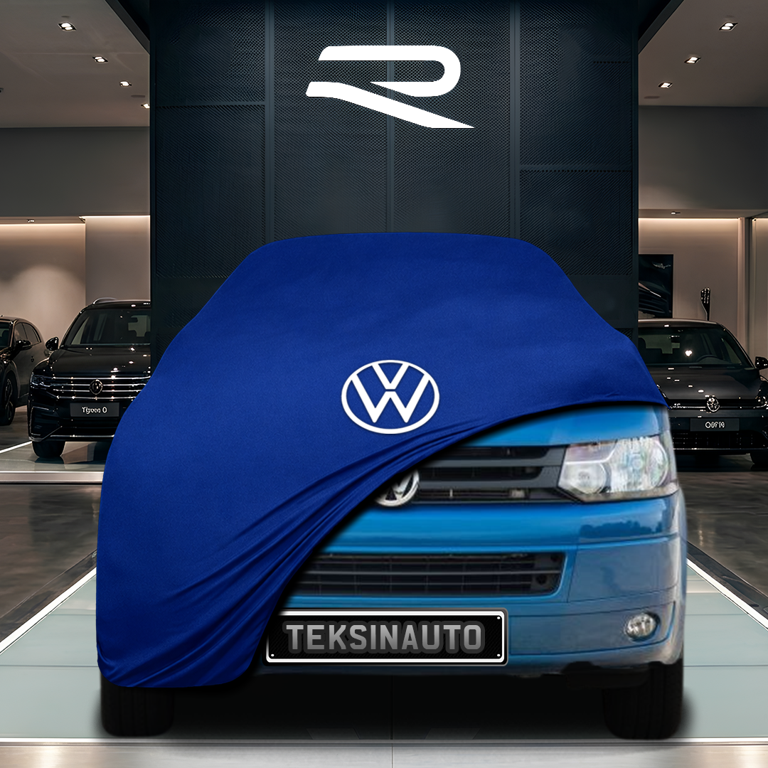 Volkswagen Caravelle T5 (2003-2009) Custom Fit Indoor Car Cover Soft Stretch Black Gray Blue Red Dust Protection Garage Cover Laser Cut + Bag