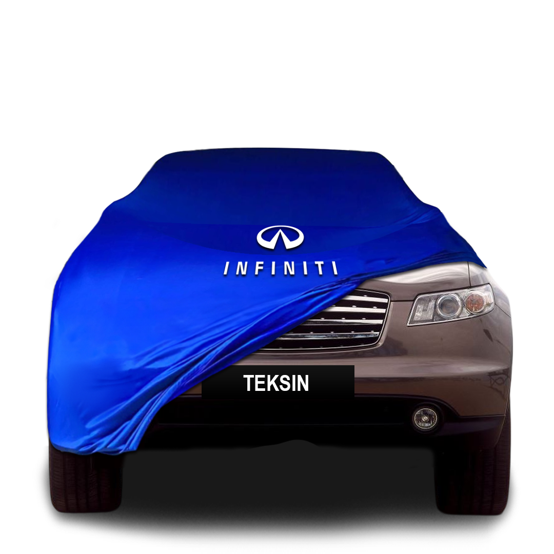 Infiniti FX (2003-2013) Indoor Car Cover Custom Fit, Black, Gray, Blue, Red Color