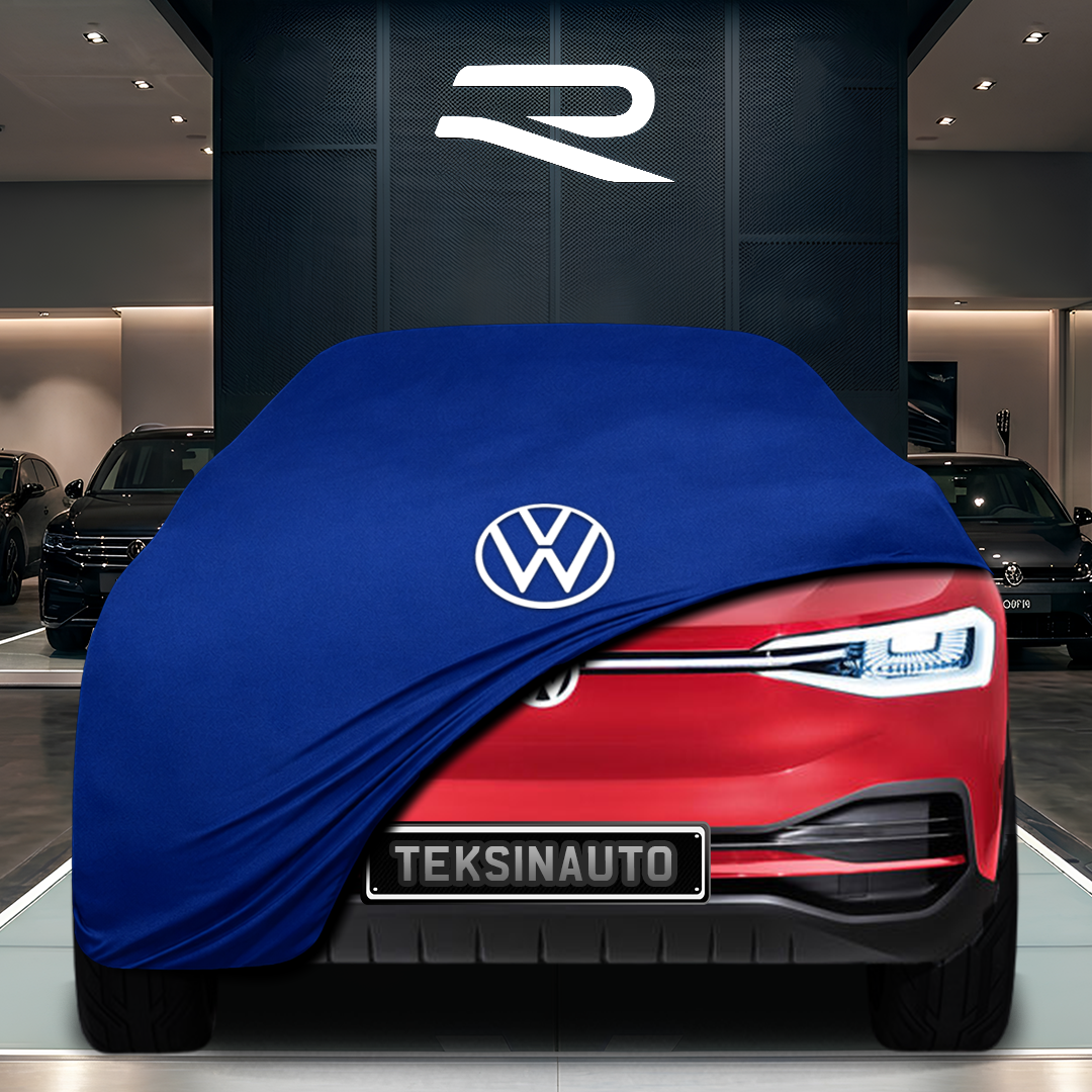 Volkswagen ID.6 (2021-) Custom Fit Indoor Car Cover Soft Stretch Black Gray Blue Red Dust Protection Garage Cover Laser Cut + Bag