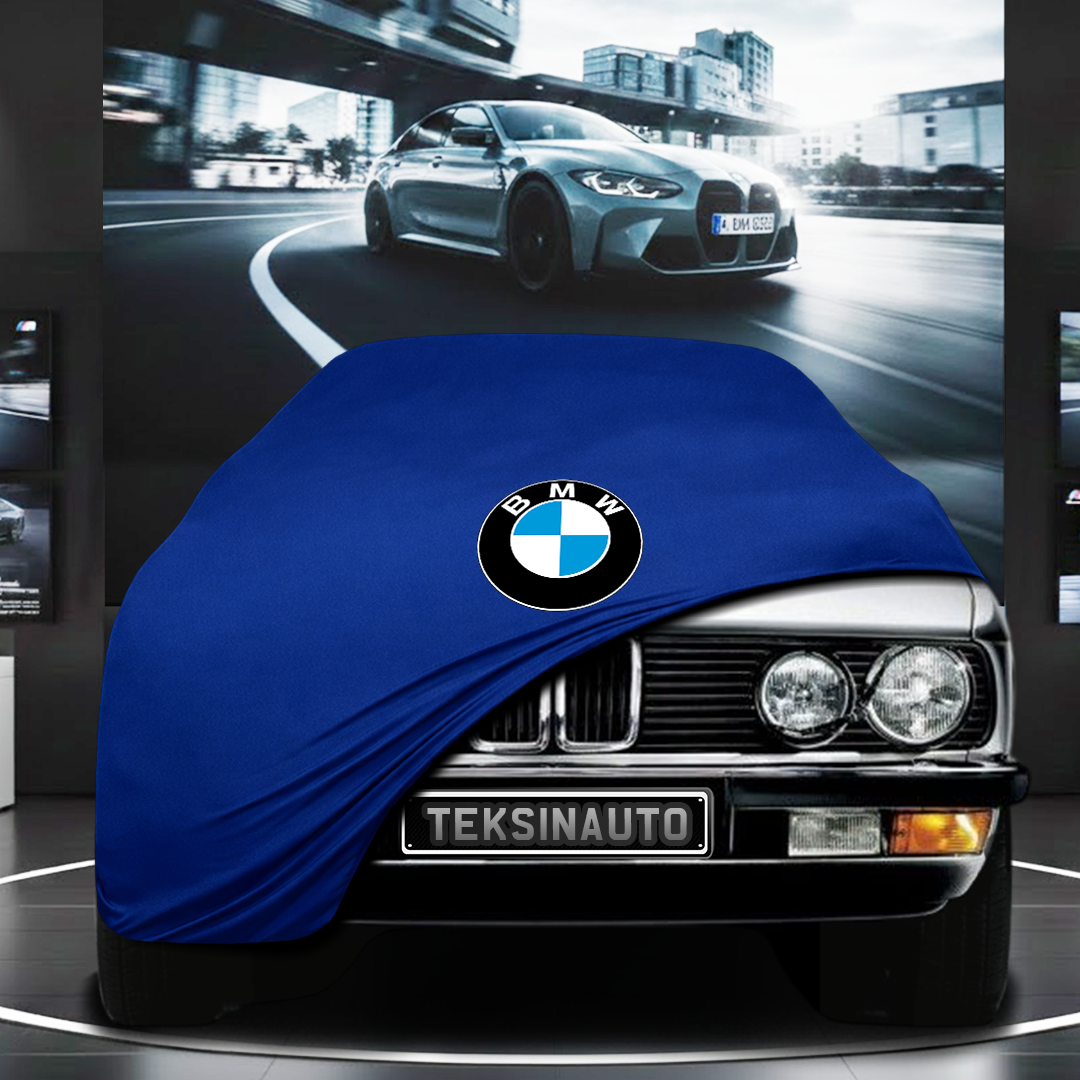 BMW 5 E28 (1981-1988) Custom Fit Indoor Car Cover Soft Stretch Black Gray Blue Red Dust Protection Garage Cover Laser Cut + Bag