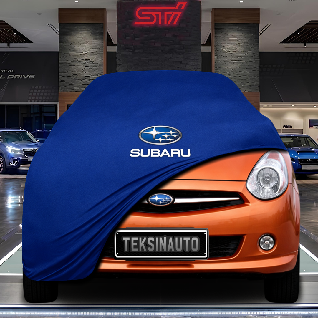 Subaru R1  (2005-2010)  Custom Fit Indoor Car Cover Soft Stretch Black Gray Blue Red Dust Protection Garage Cover Laser Cut + Bag