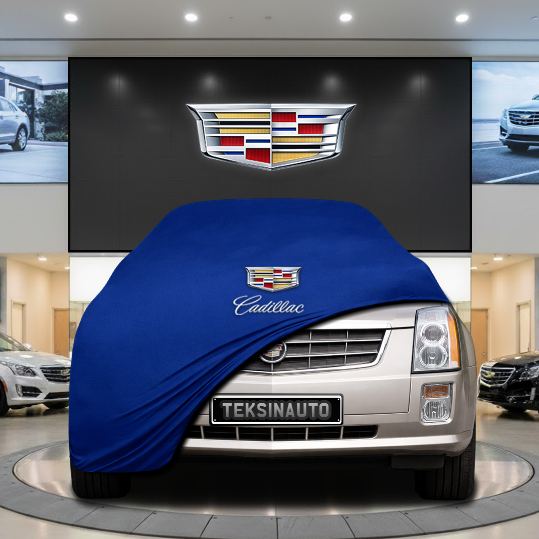 Cadillac SRX (2003-2009) Custom Fit Indoor Car Cover Soft Stretch Black Gray Blue Red Dust Protection Garage Cover Laser Cut + Bag