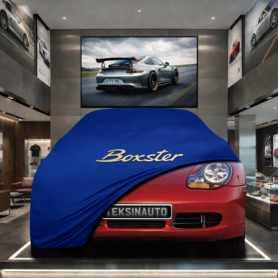 Porsche Boxster 986 (1996-2004) Custom Fit Indoor Car Cover Soft Stretch Black Gray Blue Red Dust Protection Garage Cover Laser Cut + Bag
