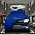 Porsche Cayenne 955 (2002-2010) Custom Fit Indoor Car Cover Soft Stretch Black Gray Blue Red Dust Protection Garage Cover Laser Cut + Bag