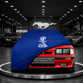 MUSTANG 3 1979-1993 Custom Fit Indoor Car Cover Soft Stretch Black Gray Blue Red Dust Protection Garage Cover Laser Cut + Bag
