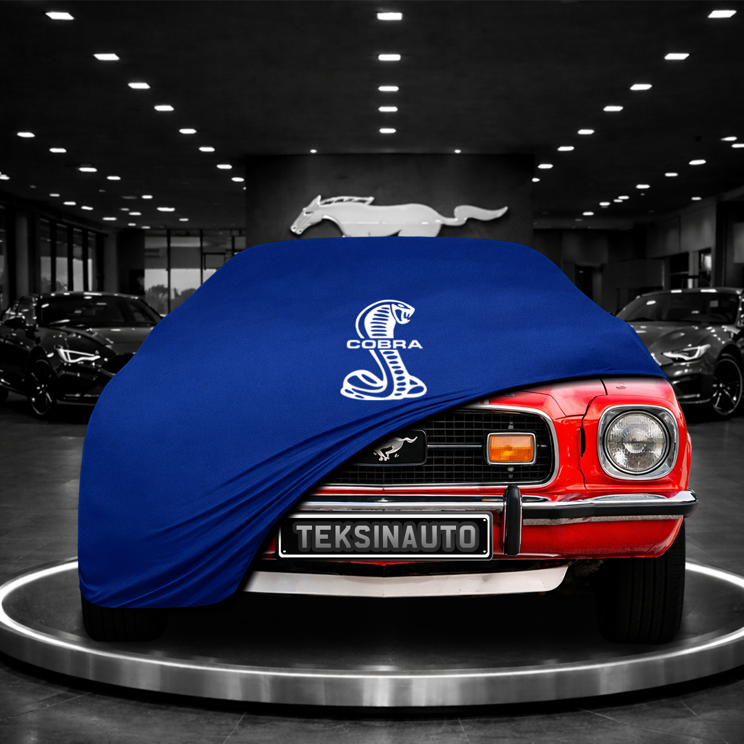 Ford Mustang 2 (1974-1978) Custom Fit Indoor Car Cover Soft Stretch Black Gray Blue Red Dust Protection Garage Cover Laser Cut + Bag