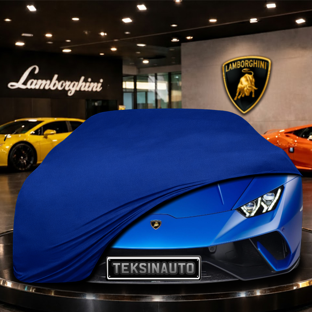 Lamborghini Huracan Performante Spyder (2017-2019) Custom Fit Indoor Car Cover Soft Stretch Black Gray Blue Red Dust Protection Garage Cover Laser Cut + Bag