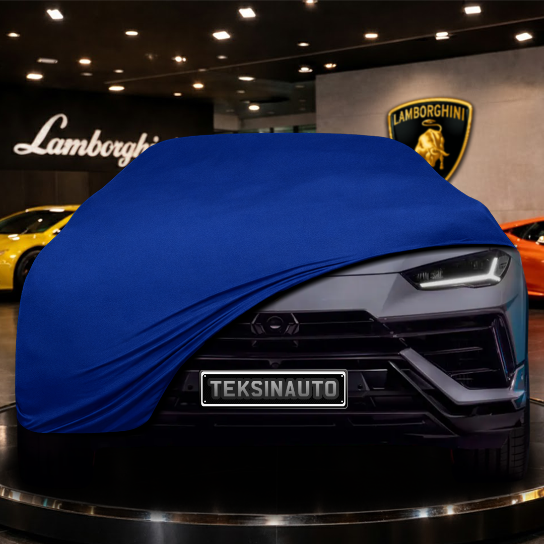 Lamborghini Urus (2018-) Custom Fit Indoor Car Cover Soft Stretch Black Gray Blue Red Dust Protection Garage Cover Laser Cut + Bag