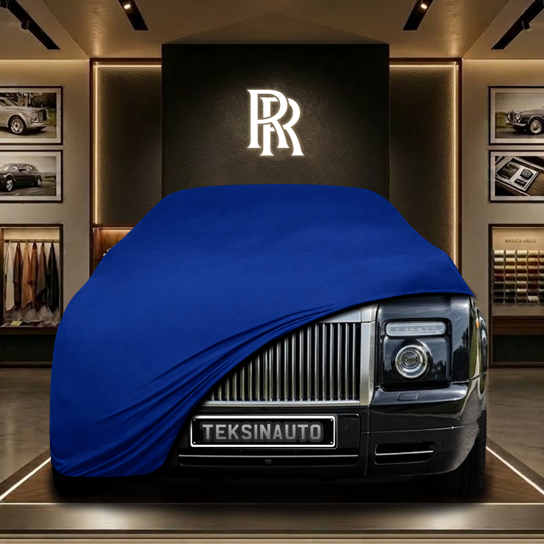 Rolls Royce Phantom Drophead Coupe (2007-2016) Custom Fit Indoor Car Cover Soft Stretch Black Gray Blue Red Dust Protection Garage Cover Laser Cut + Bag