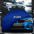 BMW 3 F34 GT GRANTURİSMO Custom Fit Indoor Car Cover Soft Stretch Black Gray Blue Red Dust Protection Garage Cover Laser Cut + Bag