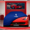 Ferrari 458 Custom Fit Indoor Car Cover Soft Stretch Black Gray Blue Red Dust Protection Garage Cover Laser Cut + Bag