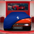 Ferrari GTS Turbo (F106-ASTR) Custom Fit Indoor Car Cover Soft Stretch Black Gray Blue Red Dust Protection Garage Cover Laser Cut + Bag