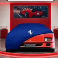 Ferrari F40 Custom Fit Indoor Car Cover Soft Stretch Black Gray Blue Red Dust Protection Garage Cover Laser Cut + Bag