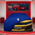 Ferrari F80 Custom Fit Indoor Car Cover Soft Stretch Black Gray Blue Red Dust Protection Garage Cover Laser Cut + Bag