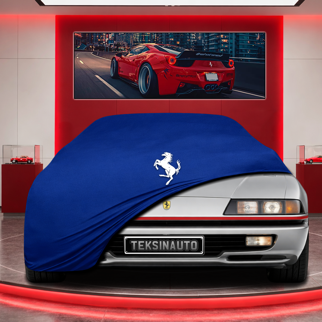 Ferrari Pinin Custom Fit Indoor Car Cover Soft Stretch Black Gray Blue Red Dust Protection Garage Cover Laser Cut + Bag