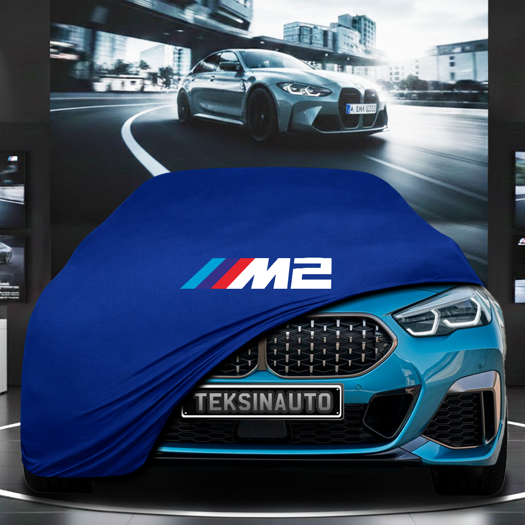 BMW 2 SERİSİ F44 GRAN COUPE (2019-) Custom Fit Indoor Car Cover Soft Stretch Black Gray Blue Red Dust Protection Garage Cover Laser Cut + Bag