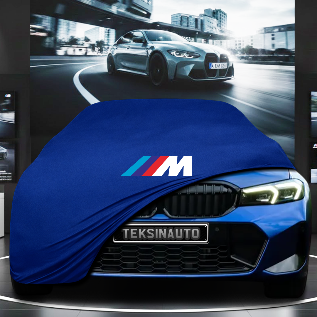 BMW 3 G81 M3 TOURİNG (2019-) Custom Fit Indoor Car Cover Soft Stretch Black Gray Blue Red Dust Protection Garage Cover Laser Cut + Bag