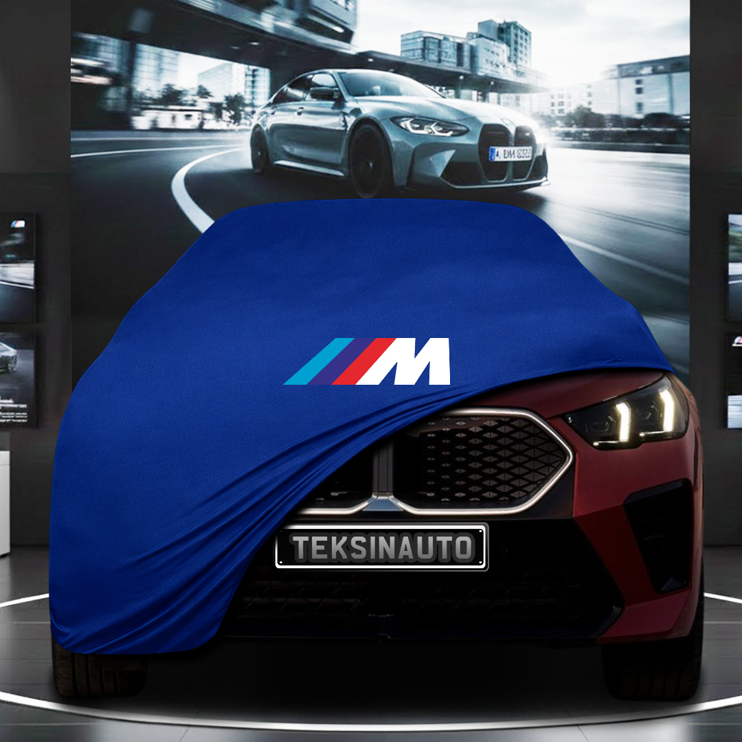 BMW İX2 (2024-) Custom Fit Indoor Car Cover Soft Stretch Black Gray Blue Red Dust Protection Garage Cover Laser Cut + Bag
