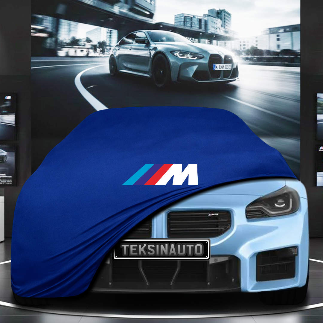 BMW 2 G87 M2 (2023-) Custom Fit Indoor Car Cover Soft Stretch Black Gray Blue Red Dust Protection Garage Cover Laser Cut + Bag
