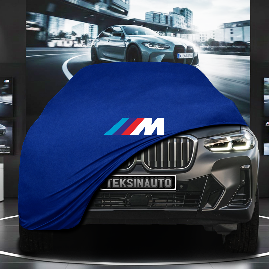 BMW İX 3 (2021-) Custom Fit Indoor Car Cover Soft Stretch Black Gray Blue Red Dust Protection Garage Cover Laser Cut + Bag