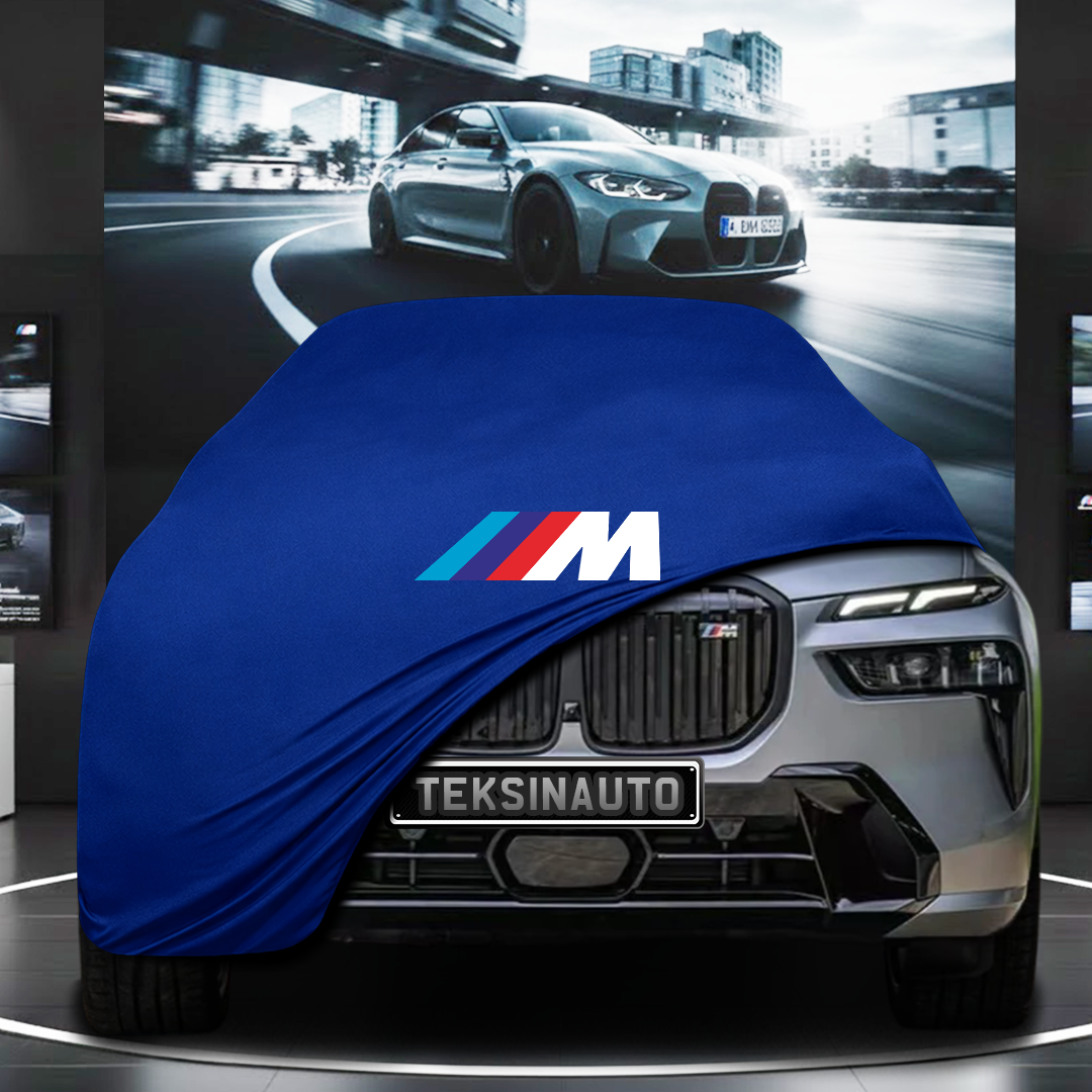 BMW X7 G07 LCI (2023-) Custom Fit Indoor Car Cover Soft Stretch Black Gray Blue Red Dust Protection Garage Cover Laser Cut + Bag