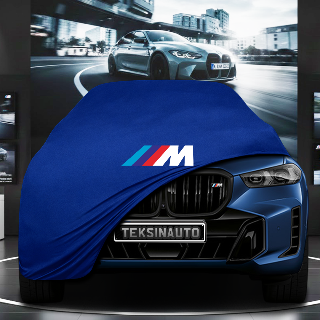 BMW X5 F95 (2023-) Custom Fit Indoor Car Cover Soft Stretch Black Gray Blue Red Dust Protection Garage Cover Laser Cut + Bag