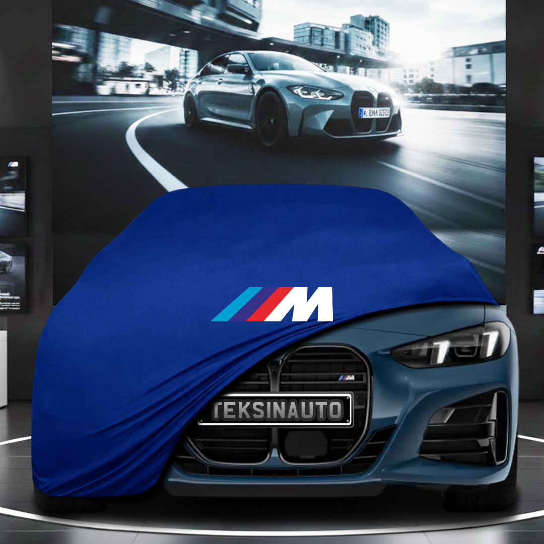BMW M4 G83 CABRİO (2024-) Custom Fit Indoor Car Cover Soft Stretch Black Gray Blue Red Dust Protection Garage Cover Laser Cut + Bag