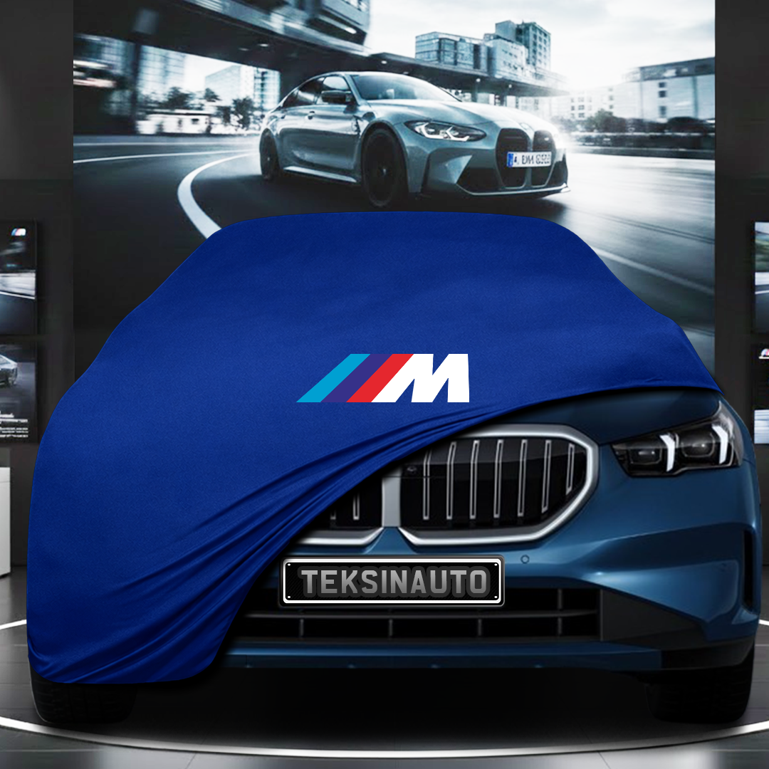 BMW 5 G60 SEDAN (2024-) Custom Fit Indoor Car Cover Soft Stretch Black Gray Blue Red Dust Protection Garage Cover Laser Cut + Bag