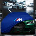 BMW G80 M3 (2019-) Custom Fit Indoor Car Cover Soft Stretch Black Gray Blue Red Dust Protection Garage Cover Laser Cut + Bag
