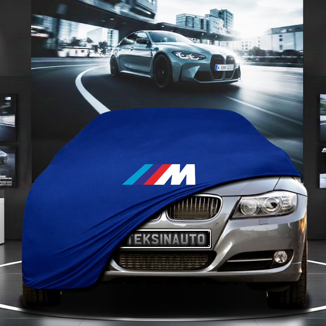 BMW 3 SERİES SEDAN E90 (2005-2012) Custom Fit Indoor Car Cover Soft Stretch Black Gray Blue Red Dust Protection Garage Cover Laser Cut + Bag