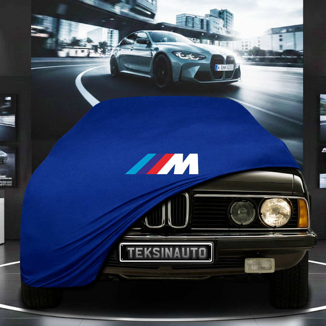 BMW 7 E23 (1977-1986) Custom Fit Indoor Car Cover Soft Stretch Black Gray Blue Red Dust Protection Garage Cover Laser Cut + Bag